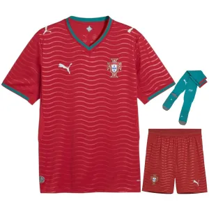 Portugal 2026/27 Home Kids' Kit - Red Image