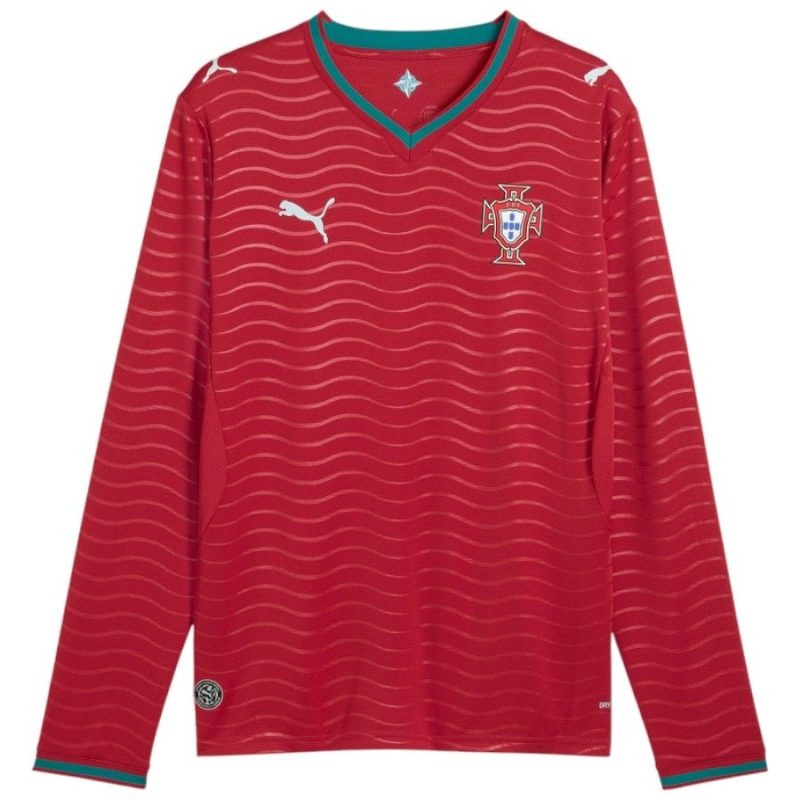 Portugal 2026/27 Home Long Sleeve World Cup Jersey