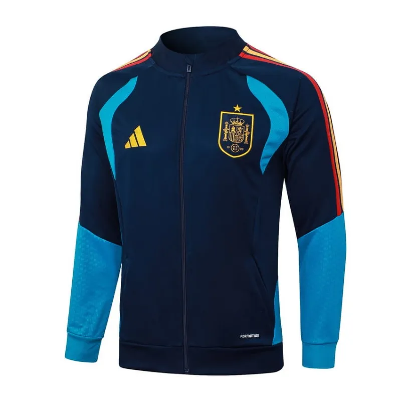 Spanien 2026/27 Jacke Trainingsset Dunkelblau