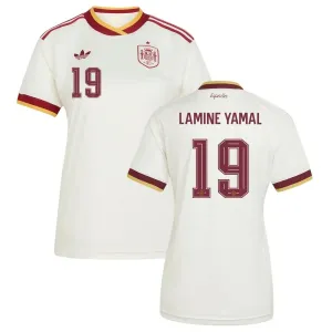 Spain LAMINE YAMAL 2026/27 women's away jersey white