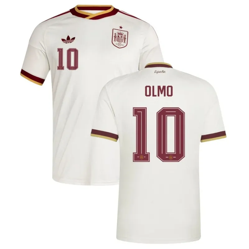 Spagna OLMO 2026/27 maglia trasferta bianca