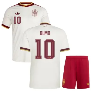 Spain OLMO 2026/27 kids away jersey set white