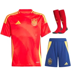 Spagna 2024/25 Casa Bambino Kit Tifoso - Rossa