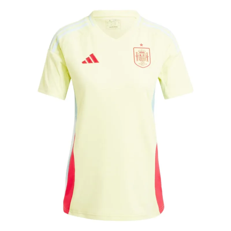 Camisa de fuera de campo femenina de España 2024/25 - Amarilla