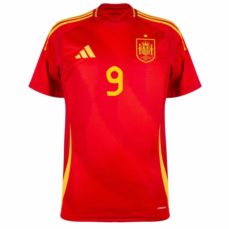 Insieme di maglia per bambini della Spagna di Gavi 2024/25 - Rossa
