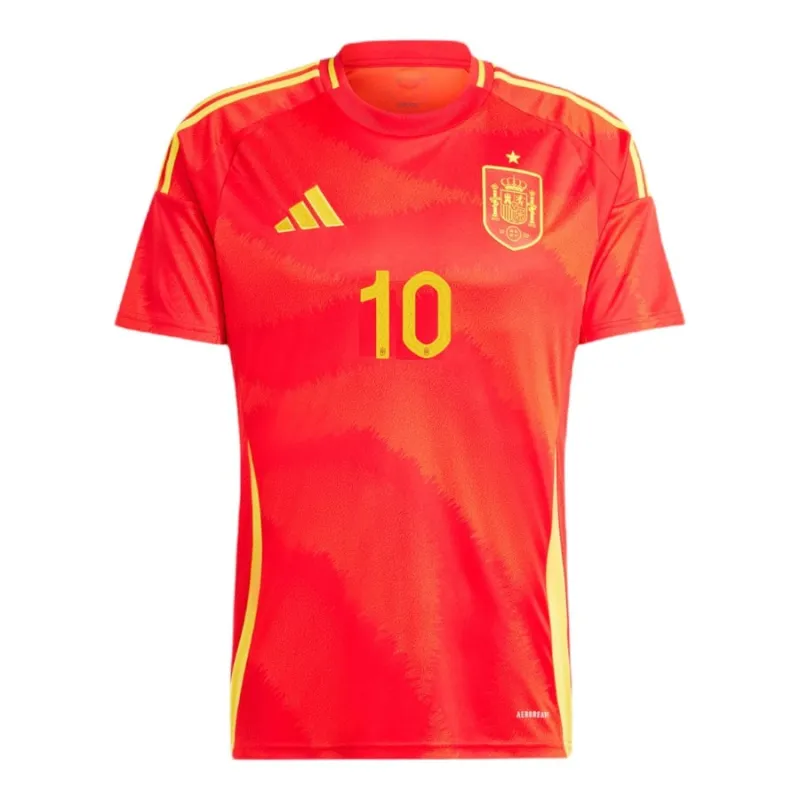 Yamal's Spanien 2024/25 Heim-Kinder-Trikotsatz - Rot