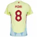 Insieme di maglia per bambini della Spagna di Pedro 2024/25 - Giallo