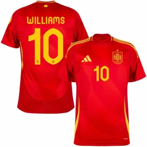 Maglia principale della Spagna di Williams 2024/25 - Rossa