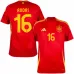 RODRI's Spain 2024/25 Home Jersey - Red