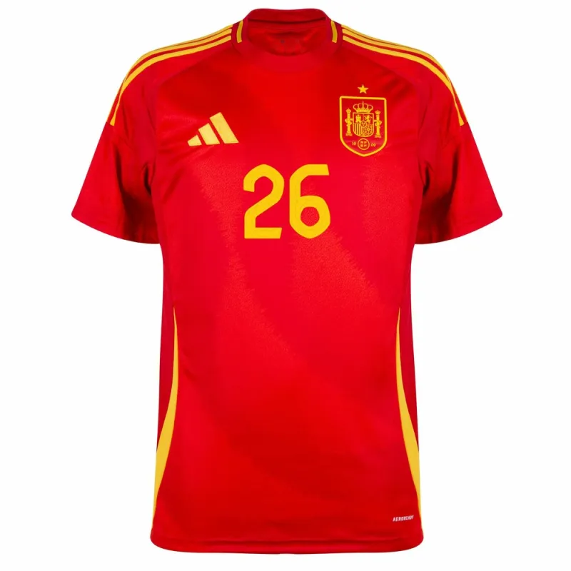 Maglia principale della Spagna di Cubarsí 2024/25 - Rossa
