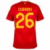 Maglia principale della Spagna di Cubarsí 2024/25 - Rossa