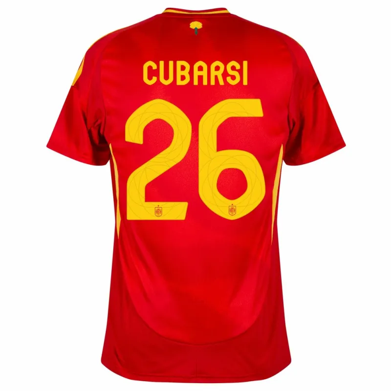 Maglia principale della Spagna di Cubarsí 2024/25 - Rossa