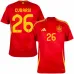 Maglia principale della Spagna di Cubarsí 2024/25 - Rossa
