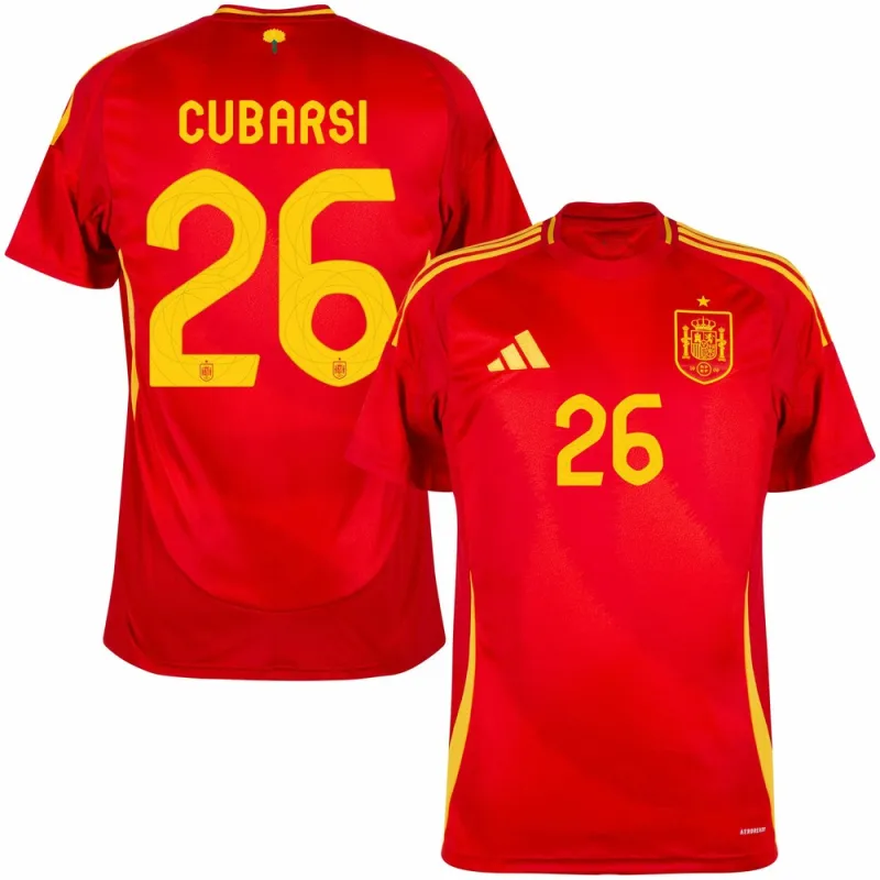 Maglia principale della Spagna di Cubarsí 2024/25 - Rossa