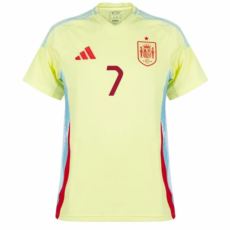 Maglia d'esterno della Spagna di Morata 2024/25 - Gialla