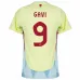 Gavi's Spanische 2024/25 Auswärtstri kit - Gelb