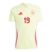 Maglia d'esterno della Spagna di Yamal 2024/25 - Gialla