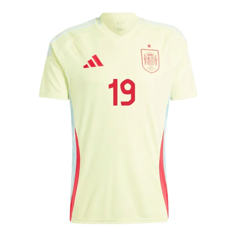 Maglia d'esterno della Spagna di Yamal 2024/25 - Gialla