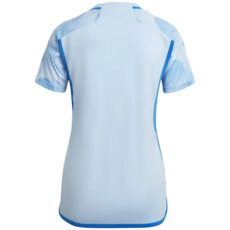 Spain's 2022 FIFA World Cup Women's Away Jersey - Blue