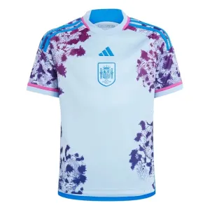 Spain's 2023/24 Away Children's Jersey - Blue