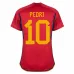 Pedri's Spanisches Heim-Kinder-Trikot 2023/24 - Rot