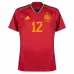 La maglia principale della Spagna per la Coppa del mondo FIFA 2022 di Ansu Fati - Rosso
