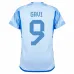 Gavi. Spain's 2022 FIFA World Cup Away Jersey - Blue