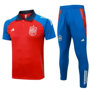 Abito sportivo POLO spagnolo 2024/25 + pantaloni - rosso