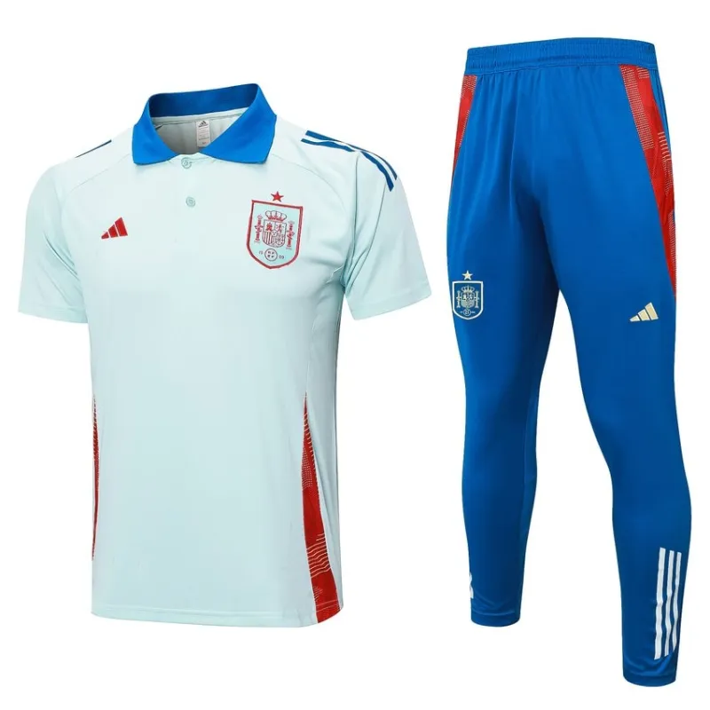 Abito sportivo POLO spagnolo 2024/25 + pantaloni - bianco