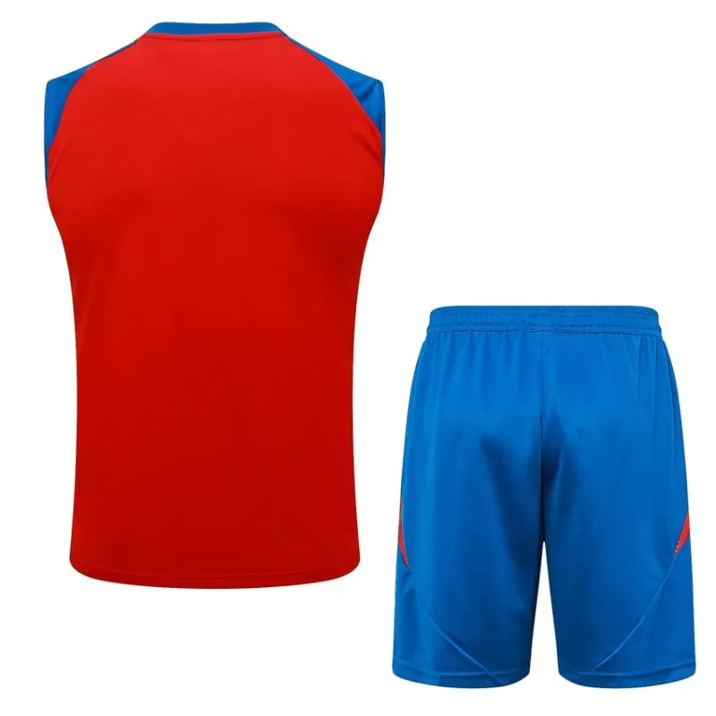 Gilet + pantaloncini della Spagna 2024/25 - rosso