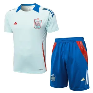 Vestito da allenamento + pantaloncini della Spagna 2024/25 - bianco