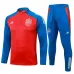 Spain's 2024/25 long-sleeved sportswear + trousers - red