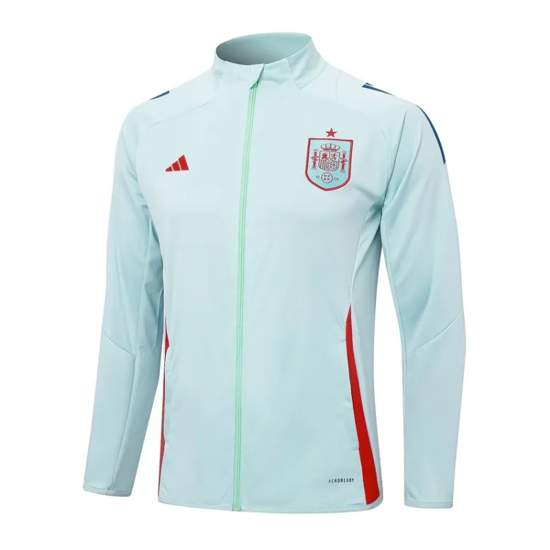 Giacca sportiva + pantaloni della Spagna 2024/25 - bianco
