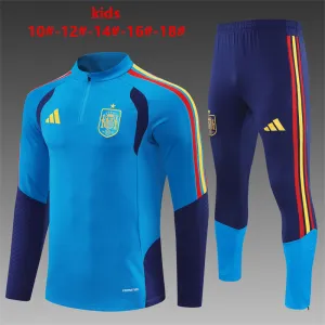 Spagna 2026/27 Set Sportivo Bambino blu