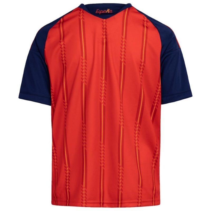 Spanien 2026/27 Heimtrikot Kinder - Rot