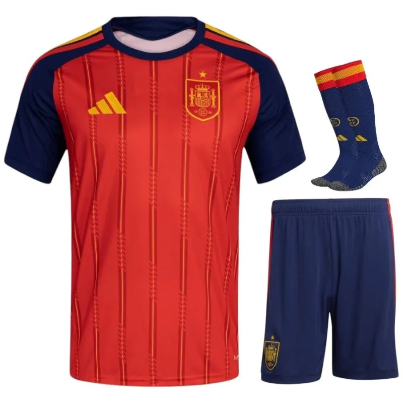 Spanien 2026/27 Heimkit Kinder - Rot