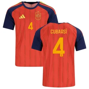 Spain CUBARSÍ 2026/27 Home Jersey - Red