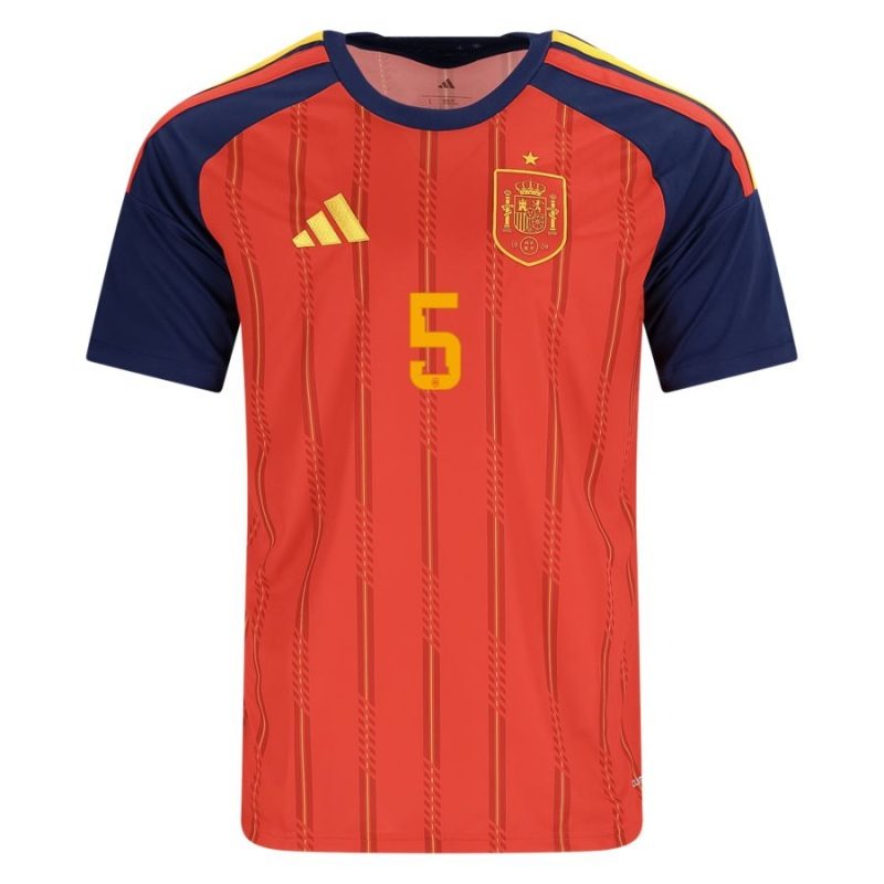 Spanien HUIJSEN 2026/27 Heimtrikot - Rot