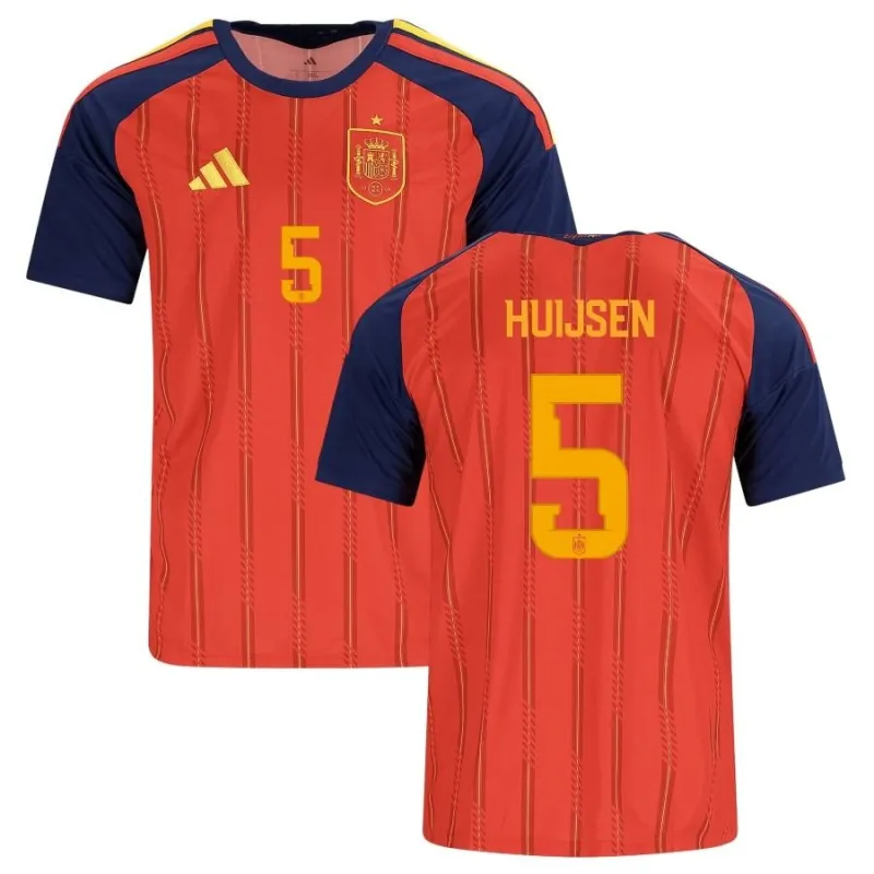 Spanien HUIJSEN 2026/27 Heimtrikot - Rot