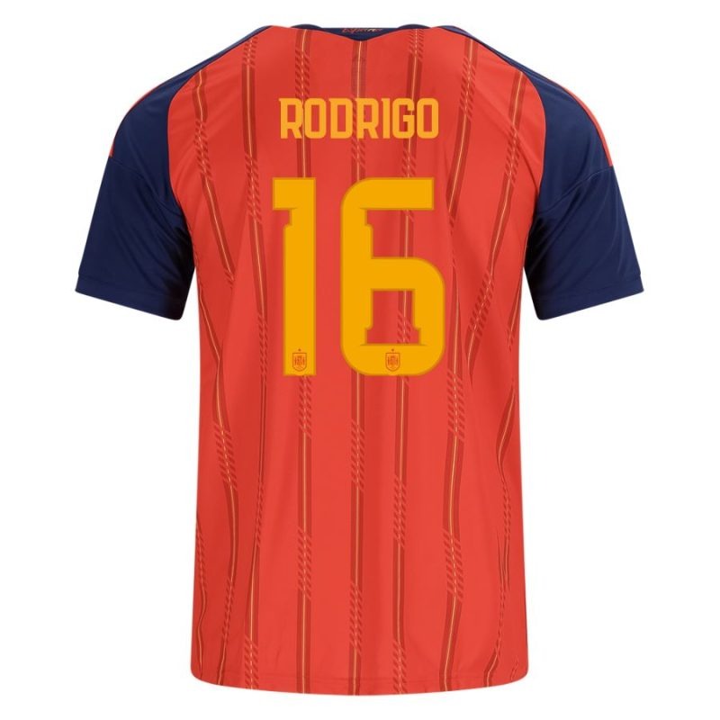 Spanien RODRIGO 2026/27 Heimtrikot - Rot