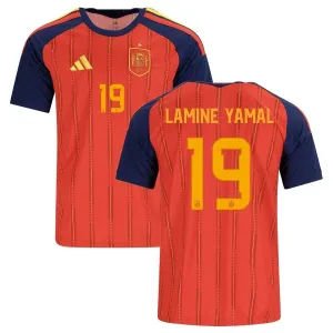 Spain LAMINE YAMAL 2026/27 Home Jersey - Red