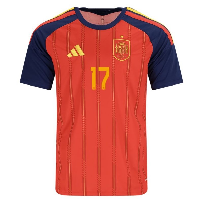 Spain WILLIAMS JR 2026/27 Home Kids Kit - Red