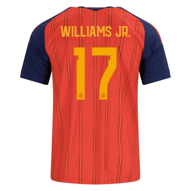 Spain WILLIAMS JR 2026/27 Home Kids Kit - Red