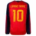 Spanien LAMINE YAMAL 2026/27 Heimtrikot mit langen Ärmeln - Rot