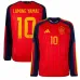 Spanien LAMINE YAMAL 2026/27 Heimtrikot mit langen Ärmeln - Rot
