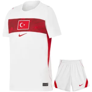 Turkey 2026/27 Away Kids Kit White
