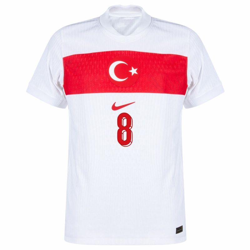 Turkey ARDA GÜLER 2024/25 Home Jersey - White