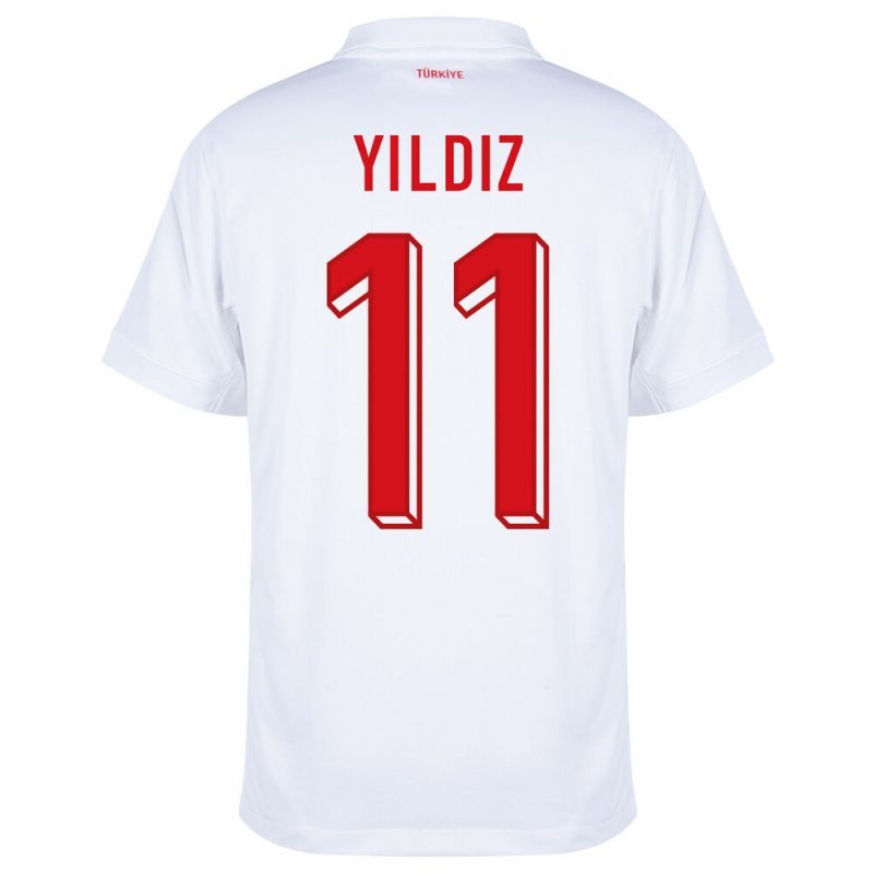Turkey YILDIZ 2024/25 Home Jersey - White