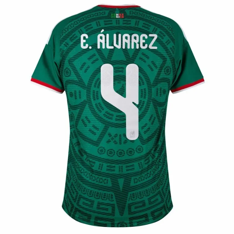 Mexico E. ALVAREZ 2026/27 Home Jersey Green