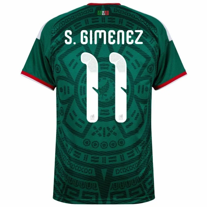 Mexiko S. GIMENEZ 2026/27 Heimtrikot Grün